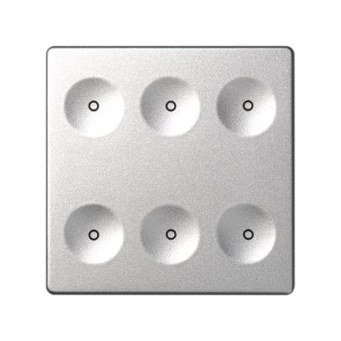 Фотография товара 'Simon 8000661-093 Сенсорная 6-кн панель, без маркировки'