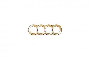 Фотография товара 'Simon 88640-36 Рамка на 4 поста, золото, S88'