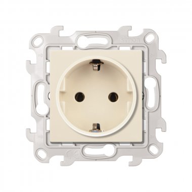 Фотография товара 'Simon 2450434-031 Розетка Schuko 2Р+Е, 16A 250В'