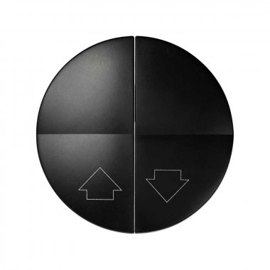 Фотография товара 'Simon 88028-38 Клавиша двойная для выкл-ля жалюзи с блокировкой и пикт."Стрелки"'