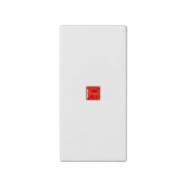 Фотография товара 'Simon K115-9 Клавиша узкая для выключателя с индикацией, белый, K45, Connect'