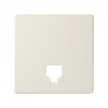 Фотография товара 'Simon 82062-61 Накладка для телефонной розетки, сл.кость, S82'