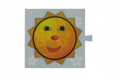 Фотография товара 'Simon 82962-62 Светофильтр с символом "Солнце / Луна", светлый, S82'