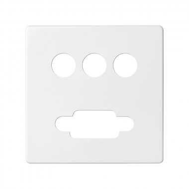 Фотография товара 'Simon 8200092-030 Накладка для розетки VGA+3RCA'