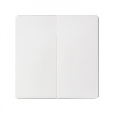 Фотография товара 'Simon 8202126-090 Клавиша двойная для перекрестного вык-ля, мат.белый, S82C'