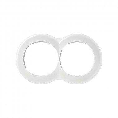 Фотография товара 'Simon 88620-30 Рамка на 2 поста, белый, S88'