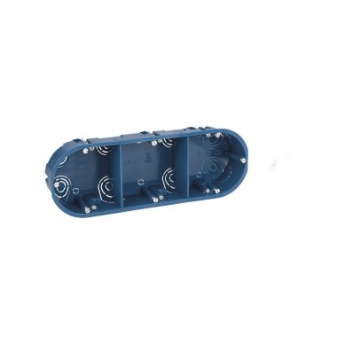 Фотография товара 'Simon 31732-61 Монтажная коробка для г/картона, овальная 213х74х45мм'