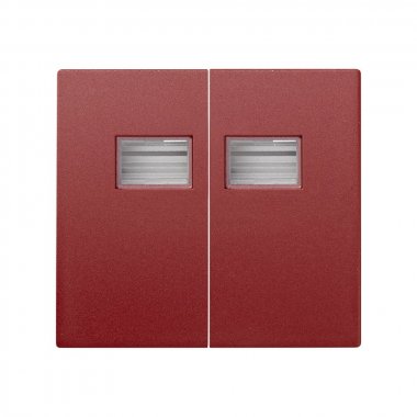 Фотография товара 'Simon 4400026-037 Сменные клавиши, красный, S44A'