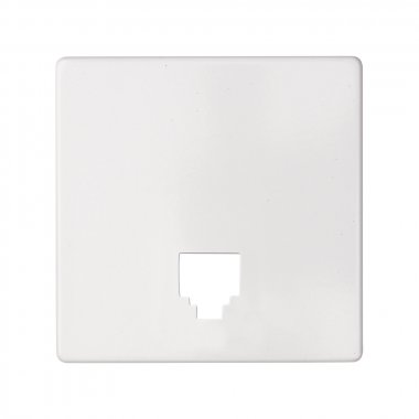 Фотография товара 'Simon 82062-60 Накладка для телефонной розетки, белый, S82'
