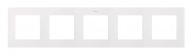Фотография товара 'Simon 2400650-030 Рамка на 5 постов, белый, S24'