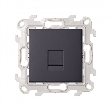 Фотография товара 'Simon 2410598-038 Розетка информационная RJ45 Cat.5e UTP'