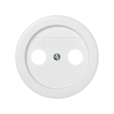 Фотография товара 'Simon 88053-30 Накладка для розетки R-TV+SAT с пикт."TV R", белый, S88'