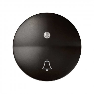 Фотография товара 'Simon 88015-32 Клавиша для выкл-ля с подсветкой и пикт."Звонок", коричневый, S88'