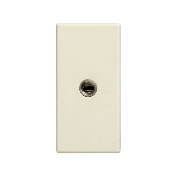 Фотография товара 'Simon 2701092-031 Розетка Mini-Jack 3,5мм узкая'