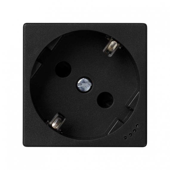 Фотография товара 'Simon KL01-14 Розетка со шторками и индикатором Schuko 2Р+Е 16A 250В'