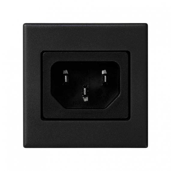 Фотография товара 'Simon K305A-14 Розетка IEC320 "папа", графит, K45, Connect'