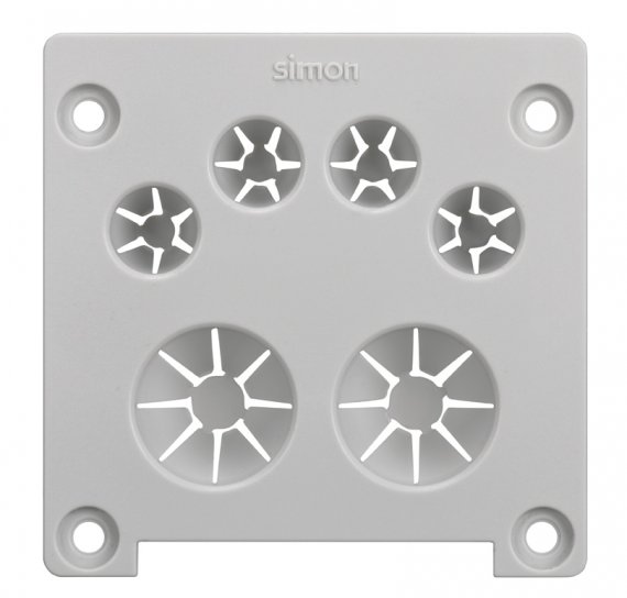 Фотография товара 'Simon KCFC02-24 Заглушка с вводом кабелей для KFC'