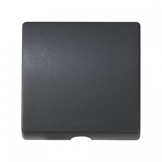 Фотография товара 'Simon 82051-38 Накладка для шнур.выкл-ля и вывода кабеля, графит, S82'