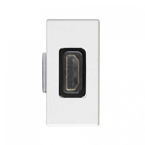 Фотография товара 'Simon 2701094-030 Розетка HDMI v1.4 узкая'