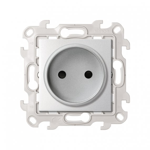 Фотография товара 'Simon 2450441-033 Розетка со шторками 2Р, 16A 250В'