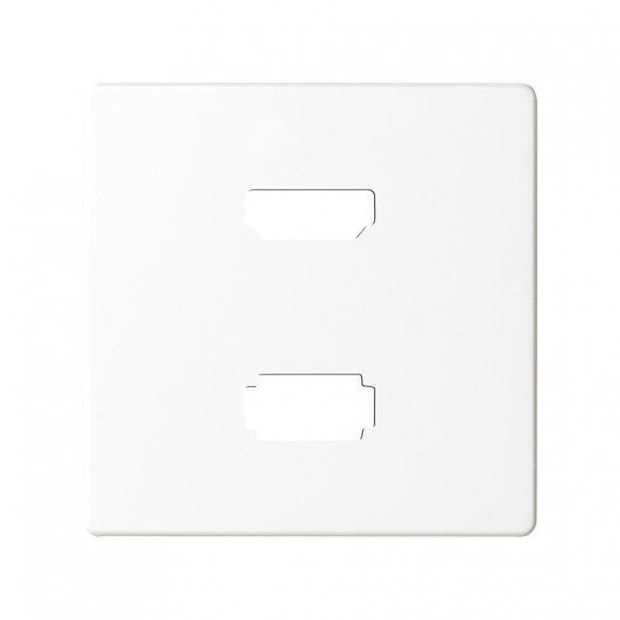 Фотография товара 'Simon 8201095-030 Накладка для розетки HDMI+USB 2.0, белый, S82'