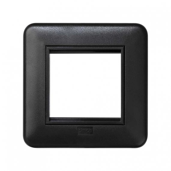 Фотография товара 'Simon KR245-14 Рамка на 1 пост с суппортом, графит, K45, Connect'