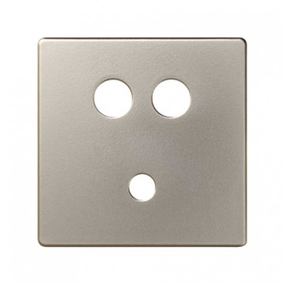 Фотография товара 'Simon 8201092-034 Накладка для розетки Mini-Jack+2RCA, шампань, S82'