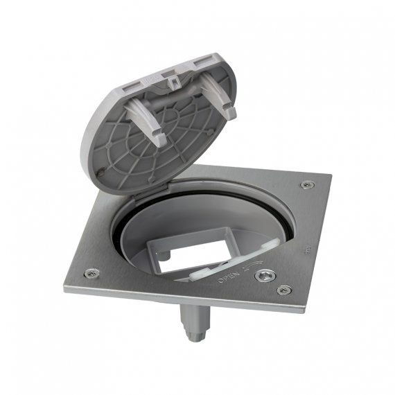 Фотография товара 'Simon KSE0SEC-23-72 Основа влагостойкая IP66, 1 мех-м, замок'