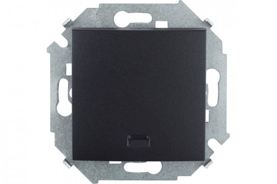 Фотография товара 'Simon 1591104-038 Однополюсный выключатель с подсветкой, 16AX 250В'