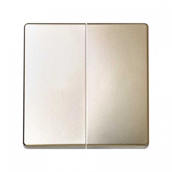 Фотография товара 'Simon 8202026-034 Клавиша двойная для перекрестного вык-ля, шампань, S82'