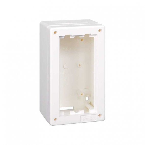 Фотография товара 'Simon SC100-9 Настенный блок поверх/монтажа CIMA Classic, 1 двойной пост'