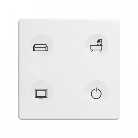 Фотография товара 'Simon 8000643-030 Сенсорная 4-кн панель, Т1 маркировка'