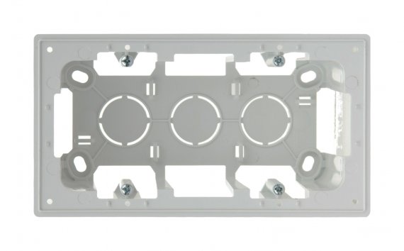Фотография товара 'Simon 2400752-033 Коробка подъемная на 2 поста, алюминий, S24'