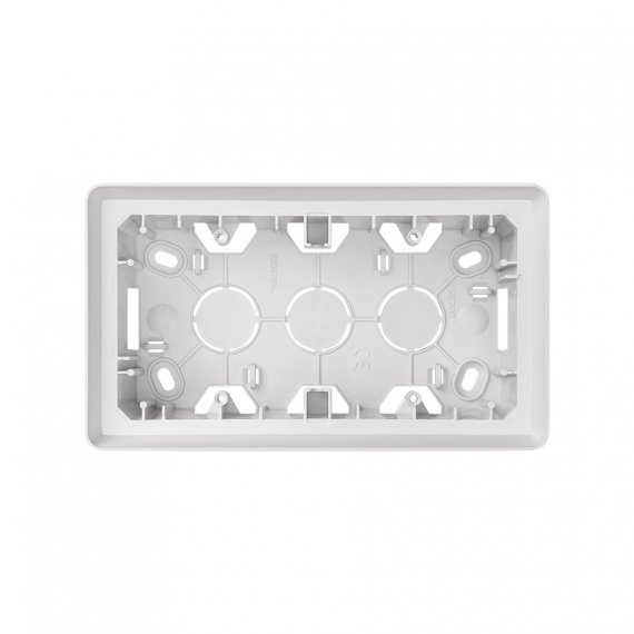 Фотография товара 'Simon 8200760-030 Коробка подъемная на 2 поста, белый, S82D'