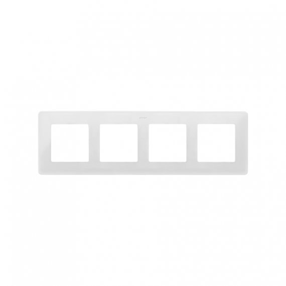 Фотография товара 'Simon 8200640-029 Рамка на 4 поста, белый/тростник, S82D'