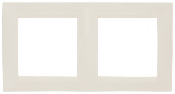 Фотография товара 'Simon 1500620-031 Рамка на 2 поста, сл.кость, S15'