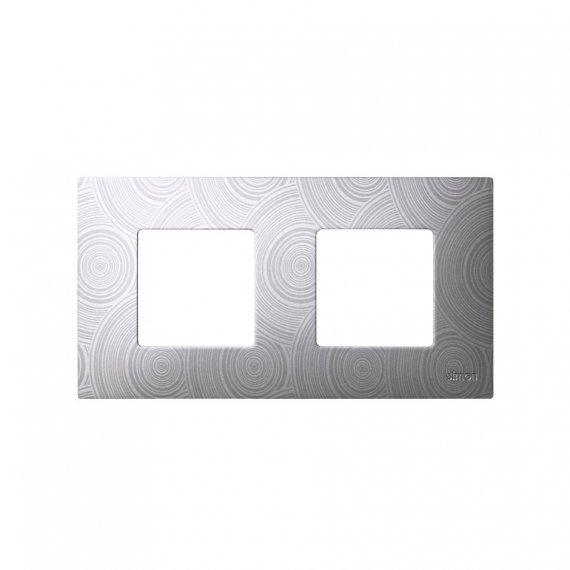 Фотография товара 'Simon 2700627-805 Накладка декор. для рамки на 2 поста, Extreme'