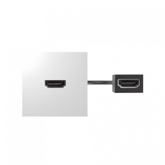 Фотография товара 'Simon 40001194-030 Модуль с адаптером, проходной HDMI мама/мама'