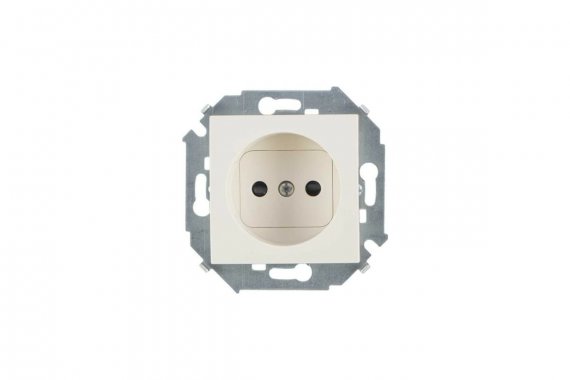 Фотография товара 'Simon 1591444-031 Розетка со шторками 2Р, 16A 250В'