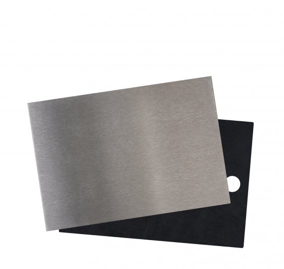 Фотография товара 'Simon KF401-8 Накладка на крышку KF4xx, SF/S2xx, сталь, Connect'