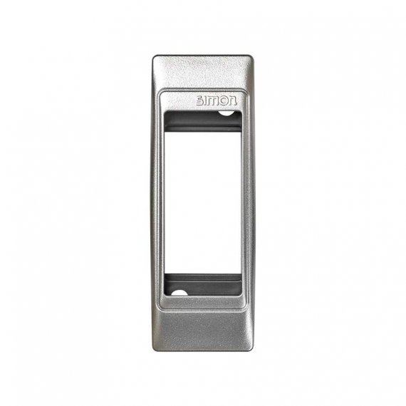 Фотография товара 'Simon 82615-63 Рамка на 1 узкий мех-м, алюминий, S82Centr'