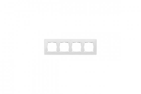 Фотография товара 'Simon 8200640-201 Рамка на 4 поста, белый/индиго, S82D'