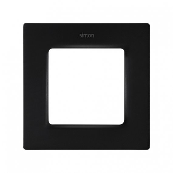Фотография товара 'Simon 8200617-098 Рамка на 1 пост, мат.черный, S82C'