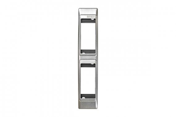 Фотография товара 'Simon 82625-63 Рамка на 2 узких мех-ма, алюминий, S82Centr'