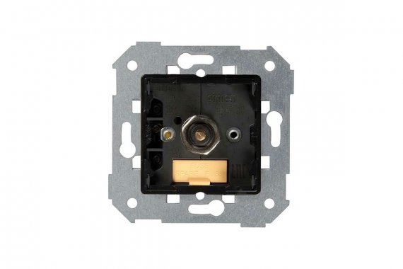 Фотография товара 'Simon 7501313-039 Светорегулятор электрон. повор-нажимной, проходной, 40-450Вт 230В~, S75'