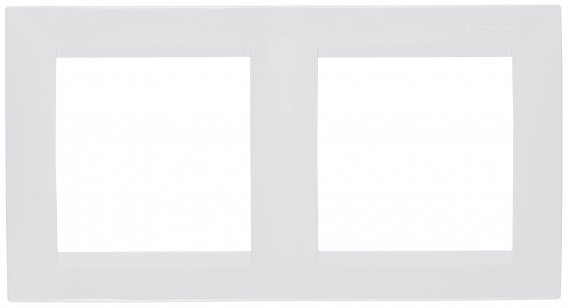 Фотография товара 'Simon 1500620-030 Рамка на 2 поста, белый, S15'
