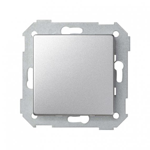 Фотография товара 'Simon 82800-93 Заглушка, мат.алюминий, S82D'