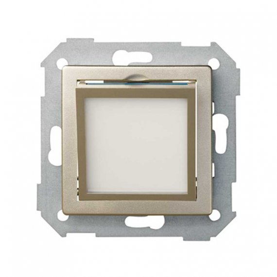 Фотография товара 'Simon 82036-34 Накладка для ориент.светильника, шампань, S82'