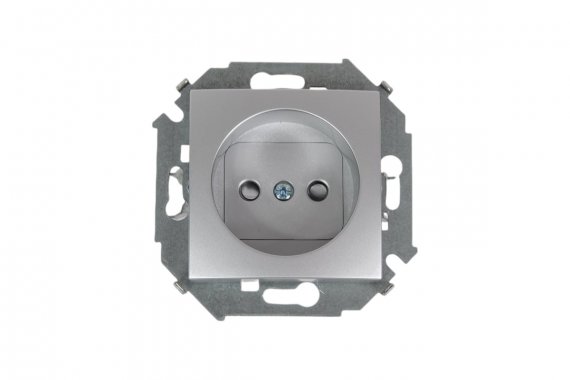 Фотография товара 'Simon 1591444-033 Розетка со шторками 2Р, 16A 250В'