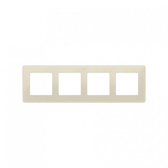 Фотография товара 'Simon 8200640-031 Рамка на 4 поста, сл.кость/тростник, S82D'